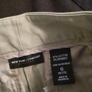 5/$25 New York & Company khaki dress pants